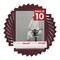 Dark Red Suede Mat Board for 30x40 Frames - Fits 27x36 Photos